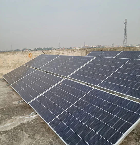 CCTV installation experts working at site in Chakwal by FIVI Communication Pvt Ltd